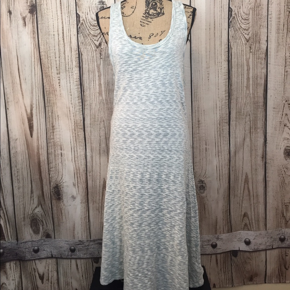 Anthropologie Green Sleeveless Knit Dress